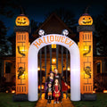 11 ft Inflatable Pumpkin Archway, Halloween outdoor decoration