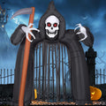 EBANKU 10FT Halloween Inflatable Ghost Archway Outdoor Yard Decoration / Blow up Inflatable Haunted Arch wi