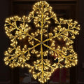 unlemoni 36 Inch Snowflake Light, 528 LED Christmas Decoration with 16 FT Lead Cord for Indoor Outdoor Use,